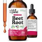 Suplemento de tintura de raiz de beterraba selvagem e orgânica 240 mL 8000 mg