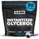 Suplemento de treino GAINS IN BULK de glicerol em pó instanciado