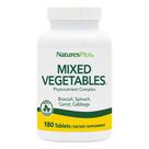 Suplemento de vegetais mistos Natures Plus 180 comprimidos x 2