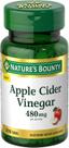 Suplemento de vinagre de maçã Nature's Bounty 480 mg 200 comprimidos