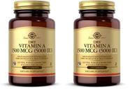Suplemento de vitamina A SOLGAR Dry 1500mcg (5000 UI) 100 comprimidos Suplemento de vitamina A SOLGAR Dry 1500mcg (5000 UI) 100 comprimidos
