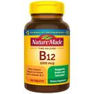 Suplemento de Vitamina B12 1000mcg - 160 Comprimidos (Natural)