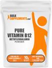 Suplemento de vitamina B12 BulkSupplements.com Metilcobalamina
