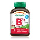 Suplemento de vitamina B12 Jamieson 2.500mcg de metilcobalamina