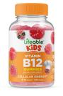 Suplemento de vitamina B12 Lifeable for Kids 1000mcg 90 gomas