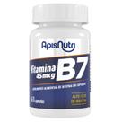Suplemento de Vitamina B7 45mcg 60 Cáps Apisnutri - SV