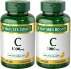 Suplemento de vitamina C Nature's Bounty 1000 mg 100 unidades x 2