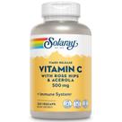 Suplemento de vitamina C SOLARAY com rosa mosqueta e acerola 500 mg