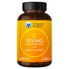 Suplemento de vitamina C Vitamin World C-1000mg com bioflavonóides