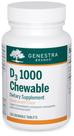 Suplemento de vitamina D Genestra Brands D3 1000 Mastigável 120 comprimidos