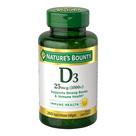 Suplemento de Vitamina D3 1000 UI - Nature's Bounty - 250 Cápsulas