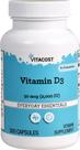 Suplemento de vitamina D3 Vitacost 2000 UI 300 cápsulas