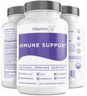 Suplemento de vitamina IQ Immune Support com vitamina C, zinco 60 ct