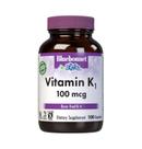 Suplemento de vitamina K1 BlueBonnet 100mcg Bone Health 100 cápsulas Suplemento de vitamina K1 BlueBonnet 100mcg Bone Health 100 cápsulas