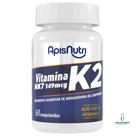 Suplemento de Vitamina K2 MK7 Menaquinona 149 MCG 60 comprimidos APISNUTRI