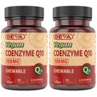 Suplemento de vitaminas veganas DEVA Coenzima Q10 100mg x90