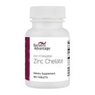 Suplemento de zinco não mastigável Bariatric Advantage 20 mg 180 comprimidos