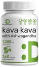 Suplemento DEAL Kava Kava 750mg com Ashwagandha - 240 Cápsulas