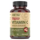 Suplemento DEVA à base de alimentos veganos premium de vitamina C 90 comprimidos