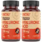 Suplemento DEVA Ácido Hialurónico Vegano 100 mg de Liberación Lenta 90 Tabletas