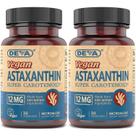Suplemento DEVA Astaxantina Vegana 12mg Cápsulas 2-Pack x30