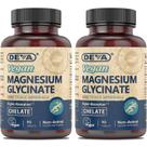 Suplemento DEVA Glicinato de Magnésio Vegan 300 mg 90 comprimidos