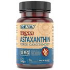 Suplemento DEVA Nutrition Vitaminas Astaxantina 12 mg 30 cápsulas
