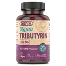 Suplemento Deva, tributirina vegana, 500 mg, cápsulas, 90 unidades