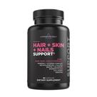 Suplemento diário Livingood para cabelo, pele e unhas 60 cápsulas Suplemento diário Livingood para cabelo, pele e unhas 60 cápsulas