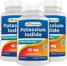 Suplemento dietético Best Naturals Iodeto de potássio 65mg 60 comprimidos