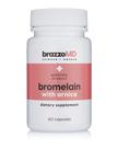Suplemento dietético BrazzoMD Bromelain com Arnica 60 cápsulas