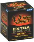 Suplemento dietético de 5 horas ENERGY Extra Strength Berry 4x30ml