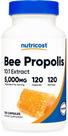 Suplemento dietético Nutricost Bee Propolis 5.000 mg 120 cápsulas