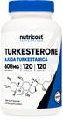 Suplemento dietético Nutricost Turkesterone 600mg 120 cápsulas Suplemento dietético Nutricost Turkesterone 600mg 120 cápsulas