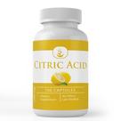 Suplemento dietético PURE ORIGINAL INGREDIENTS Ácido cítrico 100 cápsulas