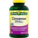 Suplemento dietético ResMask Spring Valley Cinnamon 1000mg