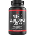 Suplemento Double Dragon Organics Booster de óxido nítrico 1600 mg