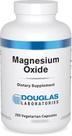 Suplemento Douglas Laboratories Óxido de Magnésio 300 mg 250 cápsulas