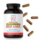 Suplemento Dr. Boz Beef Liver Capsules 4500mg 30 porções
