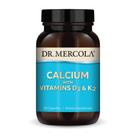 Suplemento Dr. Mercola Calcium com vitaminas D3 e K2 90 cápsulas
