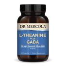 Suplemento Dr. Mercola L-Teanina Plus GABA 60 cápsulas
