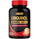 Suplemento DRFOSTER CoQ10 400 mg Cápsulas Gelatinosas Ubiquinol com Vitamina E