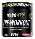 Suplemento Em Pó Pre Treino Pre Workout 150g FTW DIABO VERDE
