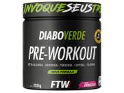 Suplemento Em Pó Pre Treino Pre Workout Pote 150g FTW DIABO VERDE