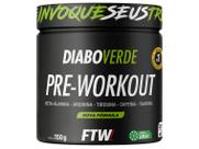 Suplemento Em Pó Pre Treino Pre Workout Pote 150g Sabor Limão FTW DIABO VERDE