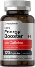 Suplemento Energético Horbaach Ultra - Com Cafeína e Vitamina B12 - 120 Cápsulas
