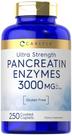 Suplemento Enzimático Digestivo Carlyle Pancreatin 3000mg - 250 Comprimidos