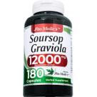 Suplemento FITO MEDIC'S Lab Soursop 12000 mg de extrato 180 cápsulas