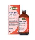 Suplemento Flora Iron com complexo de vitaminas B 225 ml vegano