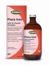 Suplemento Flora Iron com complexo de vitaminas B 450 ml vegano